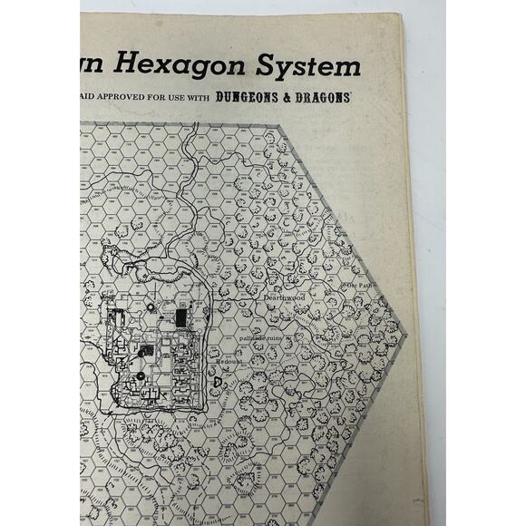 Judges Guild Campaign Hexagon System Dungeons & Dragons 1976 D&D - Picture 8 of 14